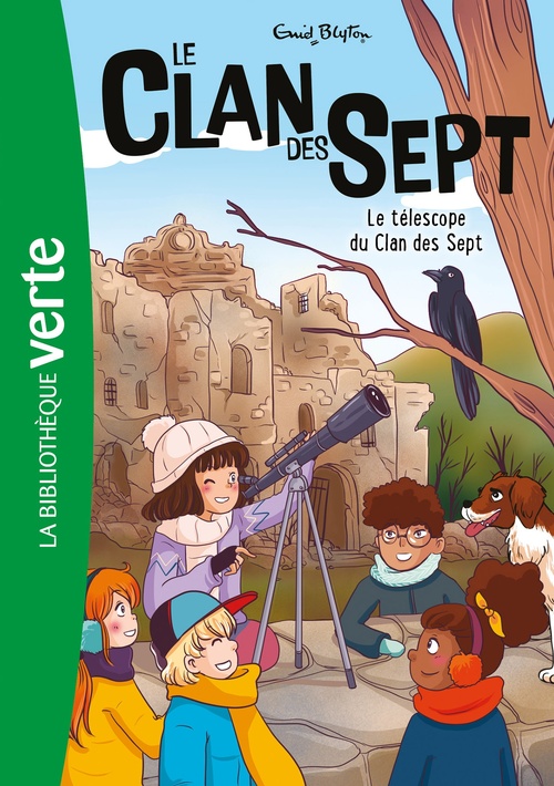 ebook cover of Le Clan des Sept NED 12 - Le télescope du Clan des Sept, by Enid Blyton