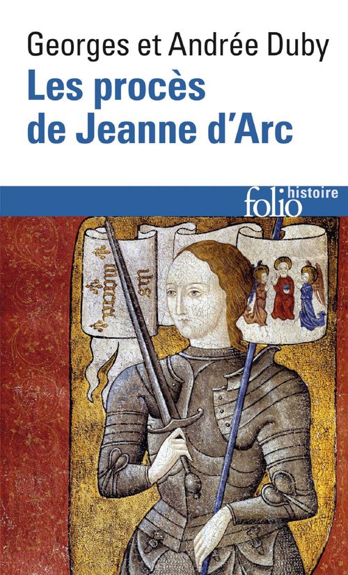 Couverture ebook de Les Procès de Jeanne d'Arc, de Andrée Duby, Georges Duby