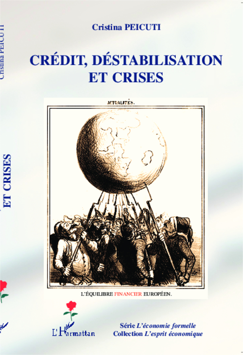 ebook cover of Crédit, déstabilisation et crises, by Cristina Peicuti