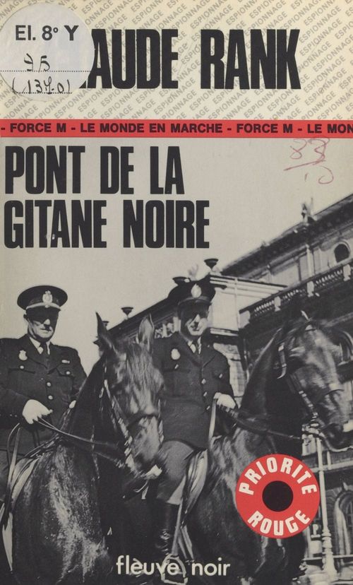 Couverture ebook de Pont de la Gitane noire, de Claude Rank