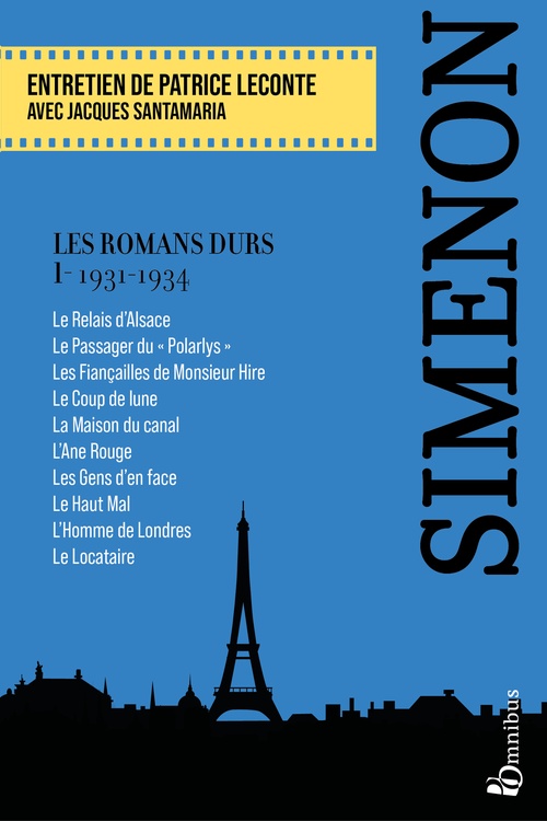 ebook cover of Les Romans durs Tome 1 - 1931-1934, by Georges Simenon
