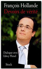 ebook cover of Devoirs de vérité, by François Hollande