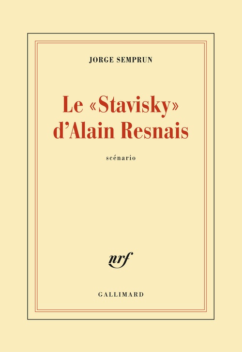 ebook cover of Le "Stavisky" d'Alain Resnais, by Jorge Semprun