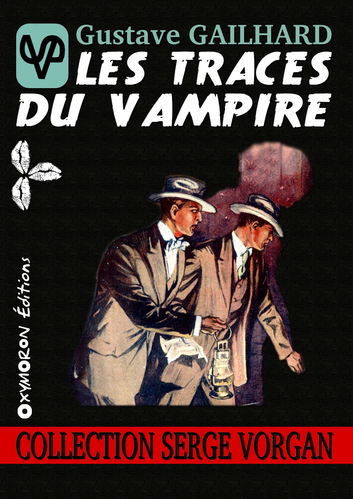 ebook cover of Les traces du vampire, by Gustave Gailhard