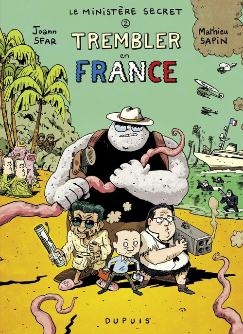 ebook cover of Le Ministère Secret - Tome 2 - Trembler en France !, by Joann Sfar