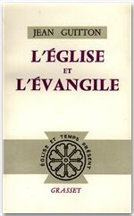 ebook cover of L'église et l'évangile, by Jean Guitton