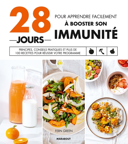 Couverture ebook de 28 jours pour apprendre facilement à booster son immunité, de Fern Green