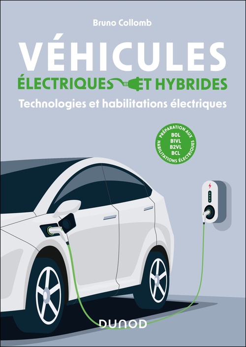 ebook cover of Véhicules électriques et hybrides, by Bruno Collomb