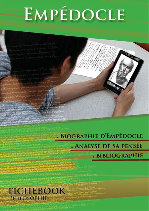 Couverture ebook de Comprendre Empédocle : étude de sa pensée, de Claude Le Manchec