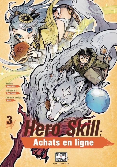 ebook cover of Hero Skill : Achats en ligne T03, by Ren Eguchi
