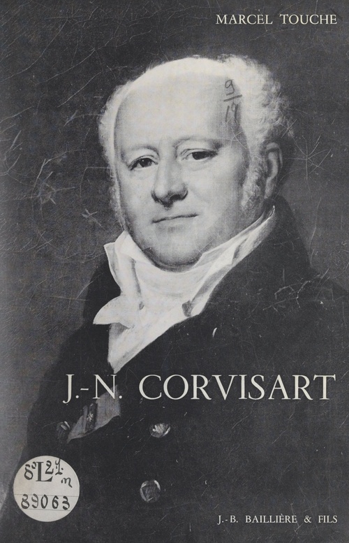 Couverture ebook de J.-N. Corvisart, de Marcel Touche