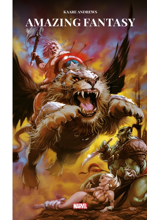 ebook cover of Amazing Fantasy, by Kaare Andrews