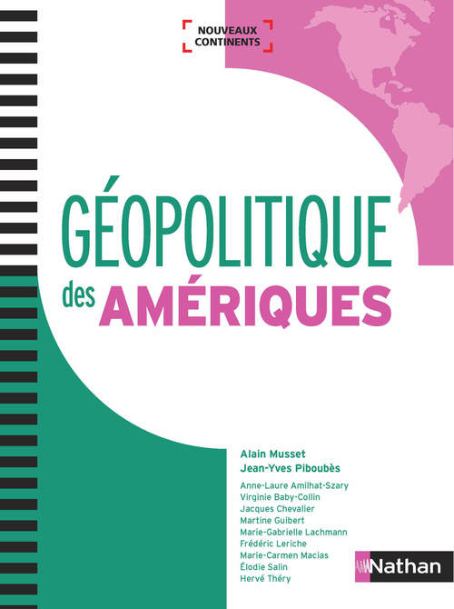 ebook cover of Géopolitique des Amériques - EPUB, by Collectif, Alain Musset, Jean-Yves Piboubès