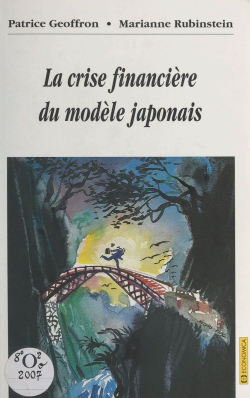 Couverture ebook de La Crise financière du modèle japonais, de Geoffron/Rubinstein