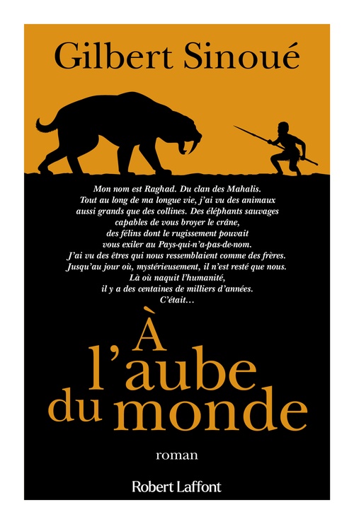ebook cover of À l'aube du monde, by Gilbert Sinoué