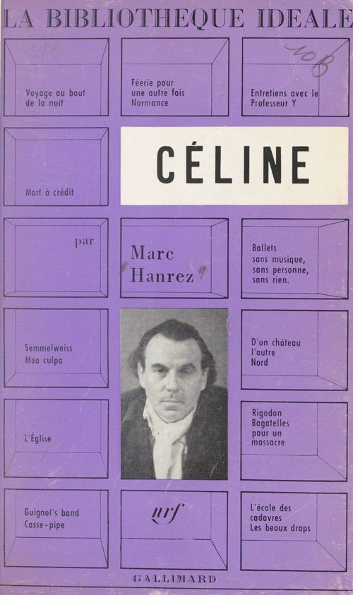 Couverture ebook de Céline, de Marc Hanrez