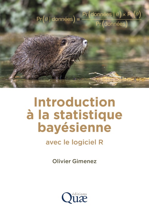 Couverture ebook de Introduction à la statistique bayésienne, de Olivier Gimenez