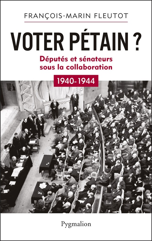 Couverture ebook de Voter Pétain ?, de François-marin Fleutot