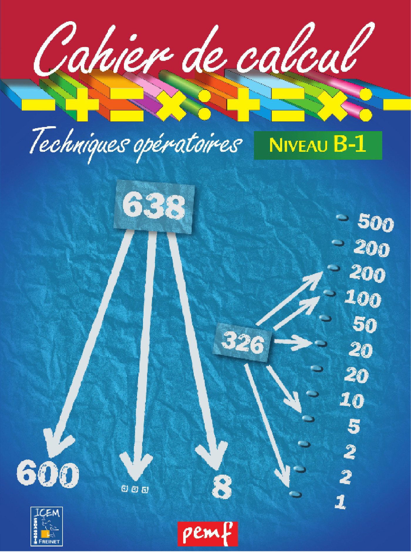 ebook cover of Cahier de calcul cycle 3 niveau 1A, by Collectif