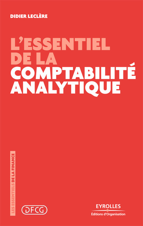 ebook cover of L'essentiel de la comptabilité analytique, by Didier Leclère