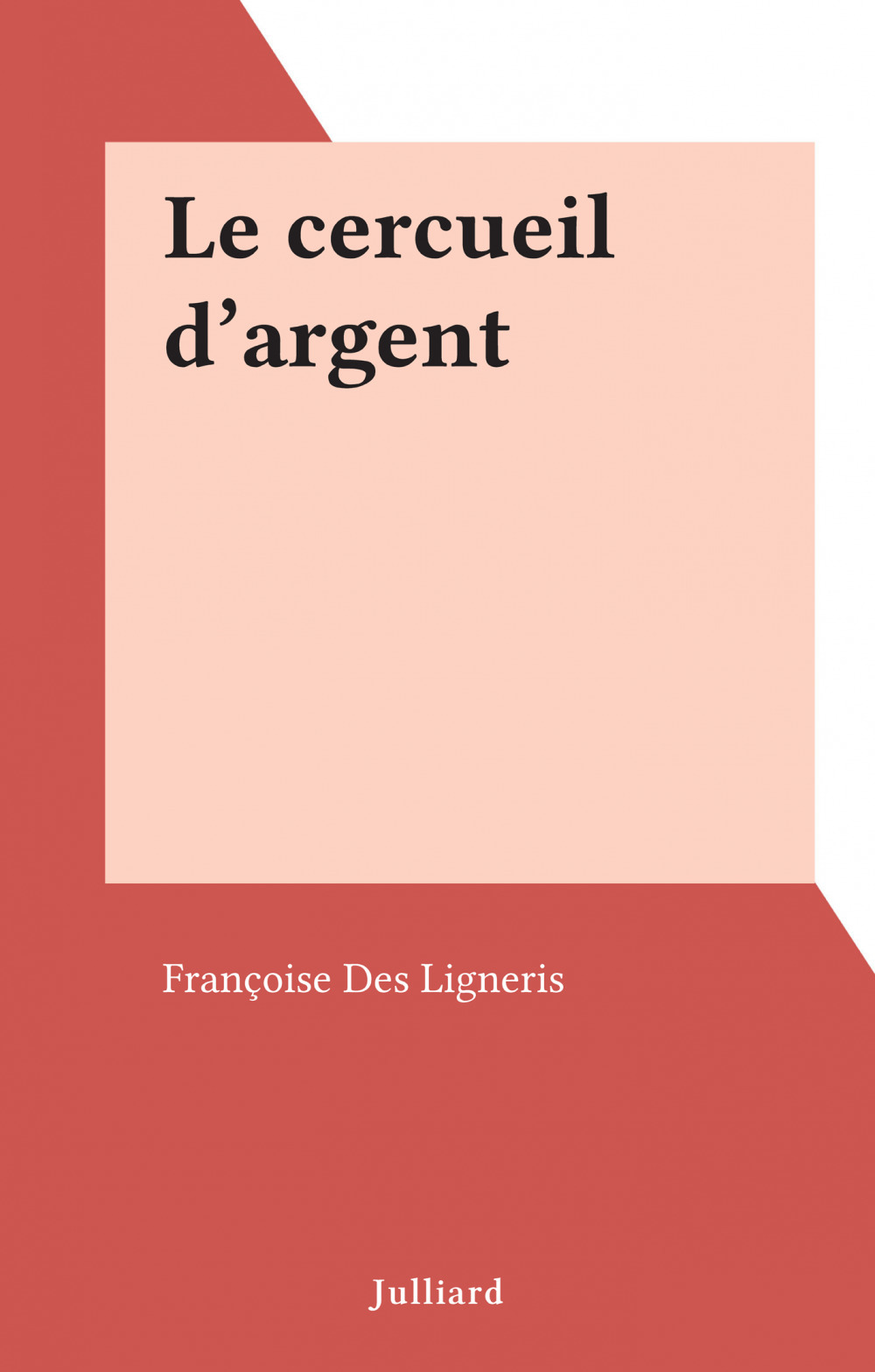 Couverture ebook de Le cercueil d'argent, de Francoise Des Ligneris