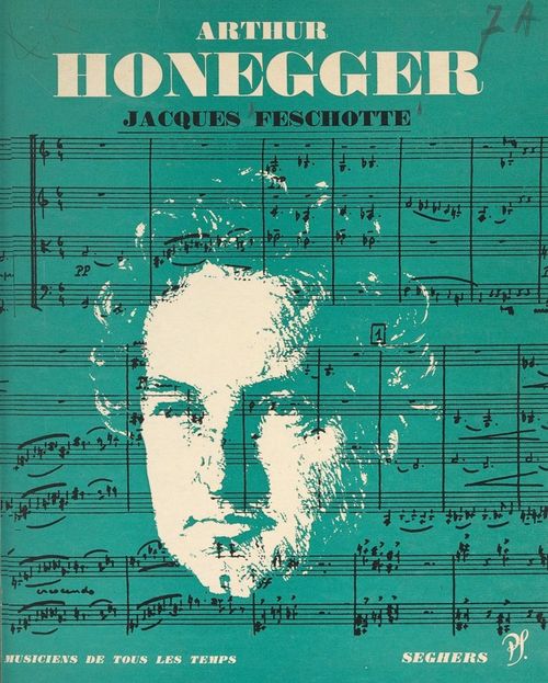 Couverture ebook de Arthur Honegger, de Jacques Feschotte