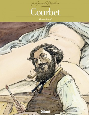 Couverture ebook de Les Grands Peintres - Courbet, de Fabien Lacaf