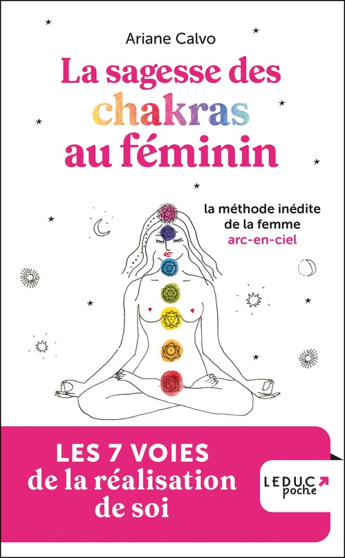 ebook cover of Sagesse des chakras au féminin, by Ariane Calvo