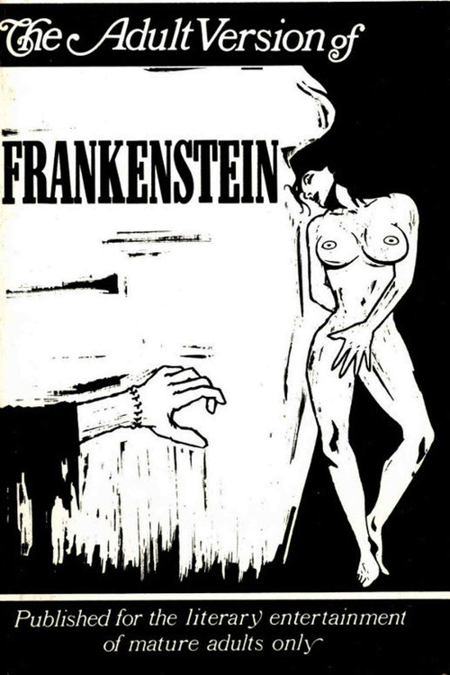ebook cover of The Adult Version of Frankenstein, by Half Kantor