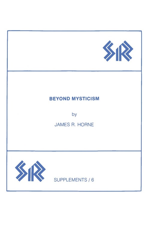 ebook cover of Beyond Mysticism, by James R. Horne