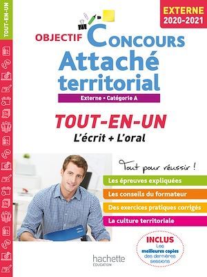 ebook cover of Objectif Concours 2020/2021 Attaché territorial (concours externe), by Gwénaël Gonnin