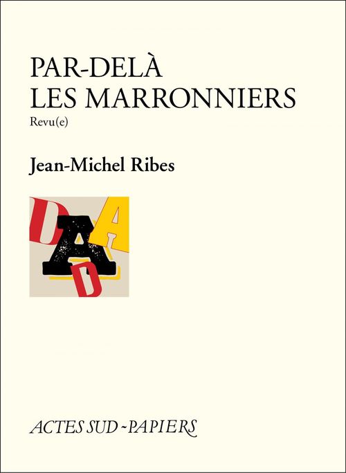 ebook cover of Par-delà les marronniers, by Jean-Michel Ribes