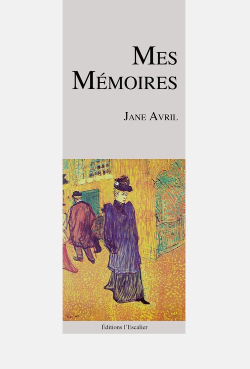 ebook cover of Mes mémoires, by Jane Avril