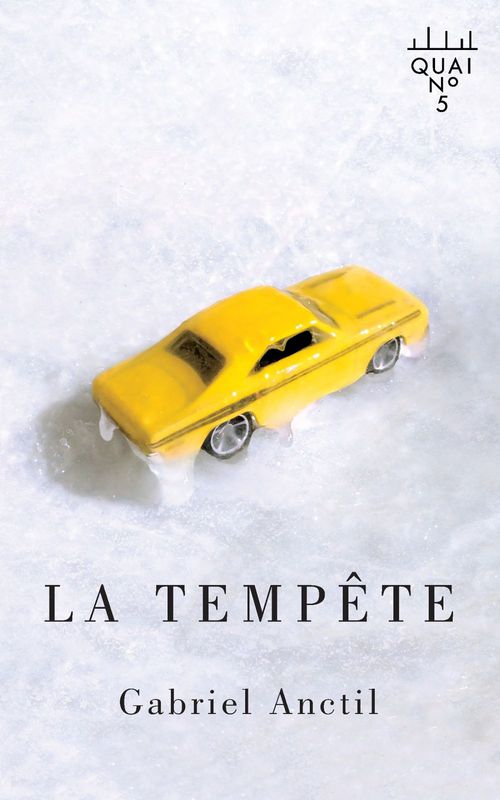 Couverture ebook de La tempête, de Anctil Gabriel