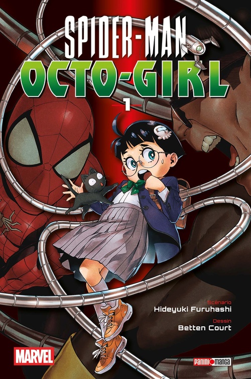 Couverture ebook de Spider-Man Octo-Girl T01, de Hideyuki Furuhashi