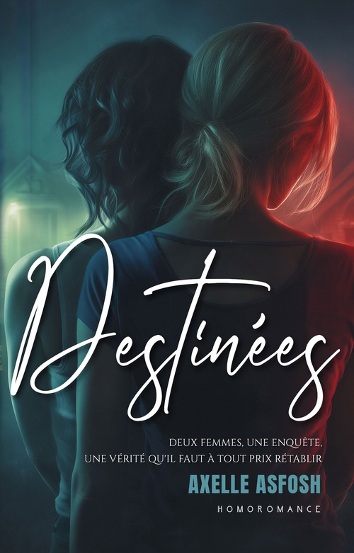Couverture ebook de Destinées, de Axelle Asfosh, Homoromance Editions - Livres Lesbiens
