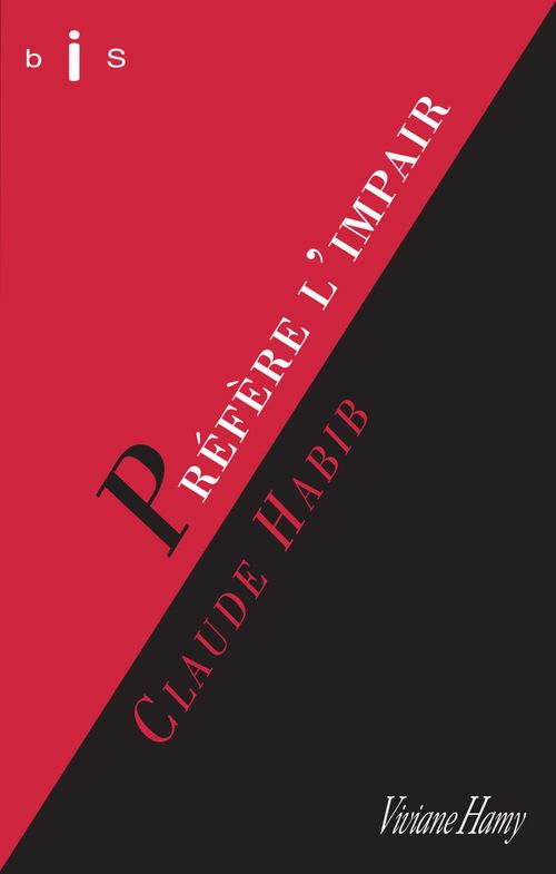 Couverture ebook de Préfère l'impair, de Claude Habib