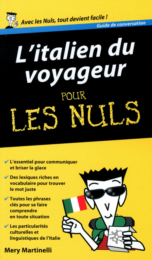 ebook cover of L'italien du voyageur guide de conversation pour les nuls, by Mery Martinelli