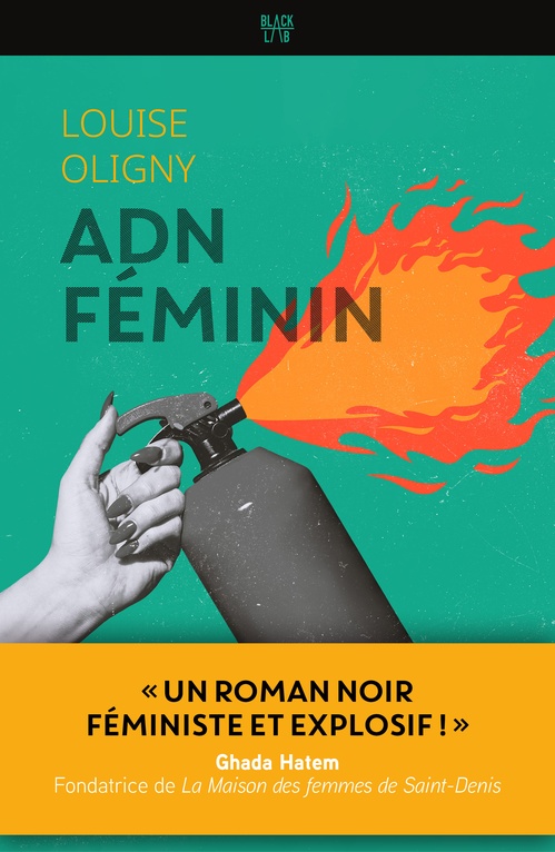 Couverture ebook de ADN féminin, de Louise Oligny