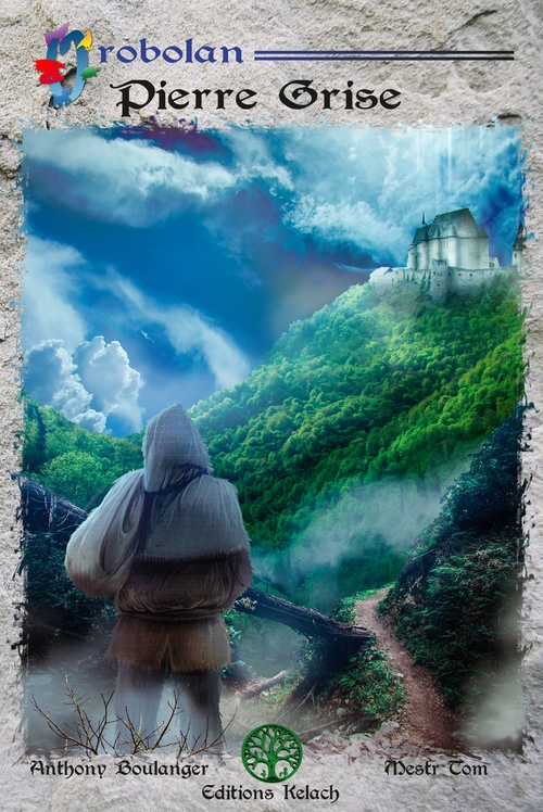 ebook cover of Pierre Grise, by Anthony Boulanger, Mestr tom