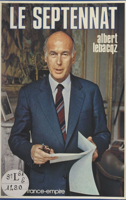 Couverture ebook de Le septennat, de Albert Lebacqz