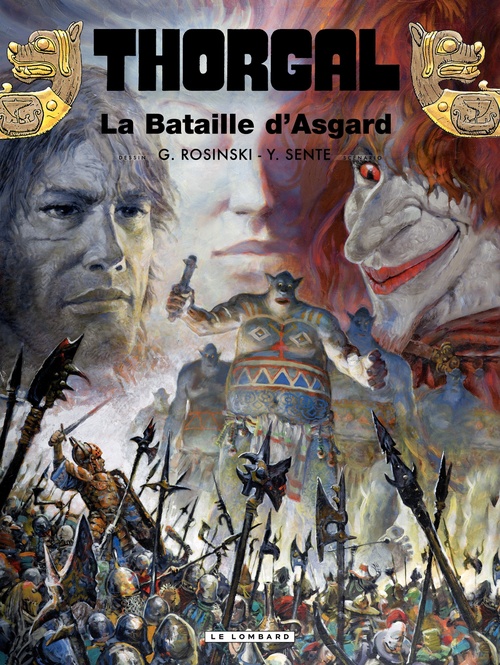 Couverture ebook de Thorgal - Tome 32 - La Bataille d'Asgard, de Yves Sente, Jean Van Hamme, Grzegorz Rosinski