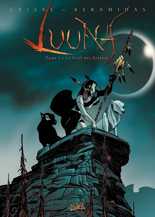 Couverture ebook de Luuna T01 - La nuit des totems, de Didier Crisse