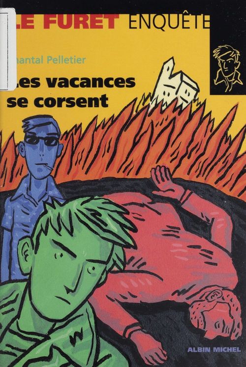 ebook cover of Les vacances se corsent, by Chantal Pelletier