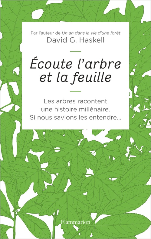 ebook cover of Écoute l'arbre et la feuille, by David george Haskell