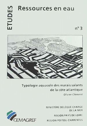 ebook cover of Typologie aquacole des marais salants de la côte atlantique, by Collectif