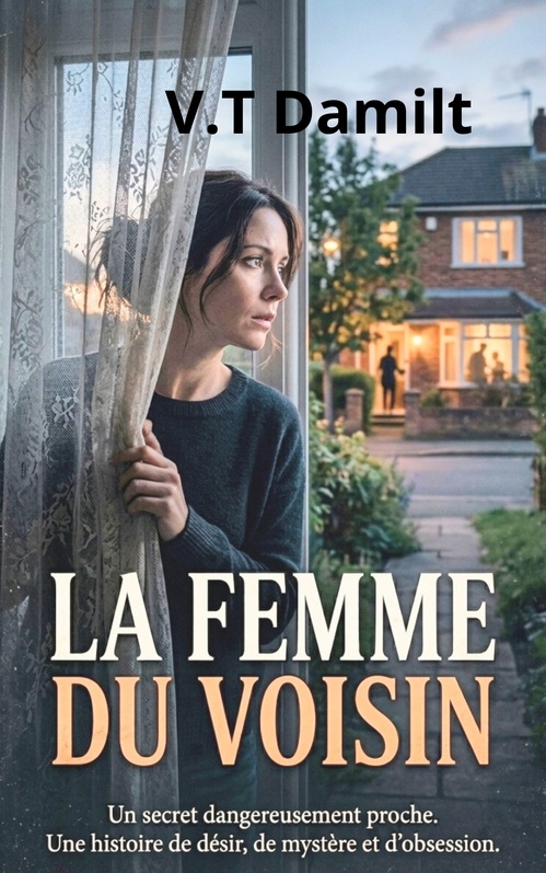ebook cover of La femme du voisin, by V. T Damilt