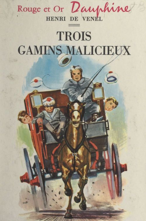 ebook cover of Trois gamins malicieux, by Henri De Venel