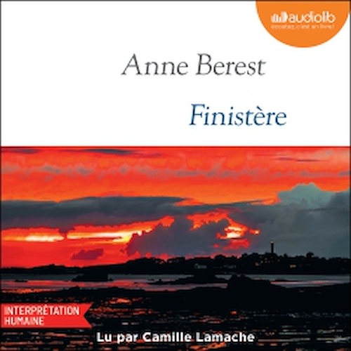 audiobook cover of Finistère, by Anne Berest