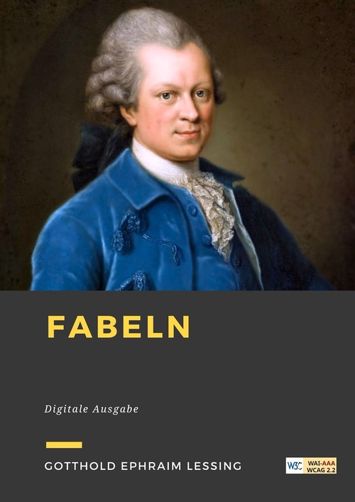 ebook cover of Fabeln, by Gotthold Ephraim Lessing